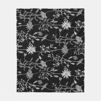Couverture Polaire Floral vintage : arrière - plan d'invitation sans 