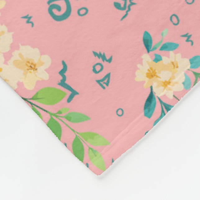 Couverture Polaire Flores de Cereza (Coin)