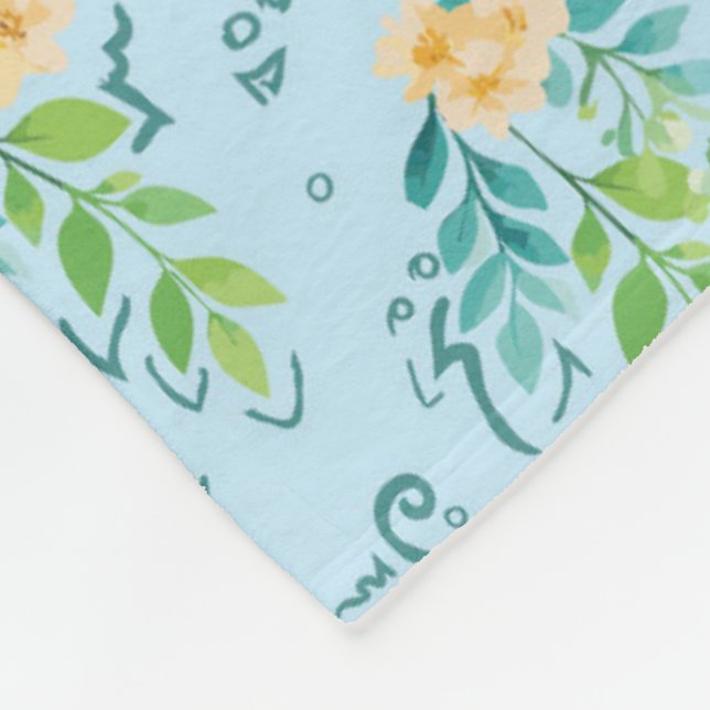 Couverture Polaire "Flores del cielo" (Coin)