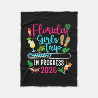 Couverture Polaire Florida Girls Trip In Progress 2026 Florida Vacati