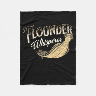 Couverture Polaire Flounder Gulf Coast Fishing Flounder Whisperer