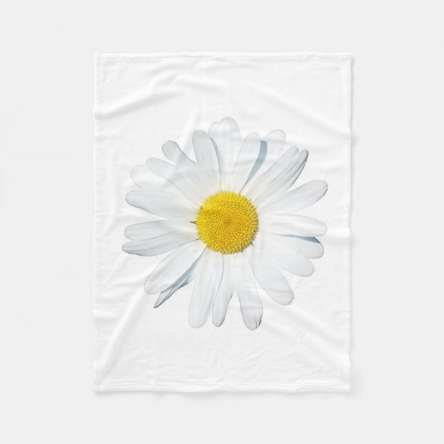 Couverture Polaire Flowers | Single Daisy (Devant)