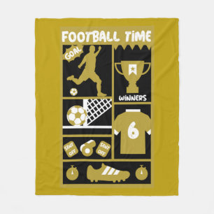 Couverture Polaire Football britannique Sherpa Blanket