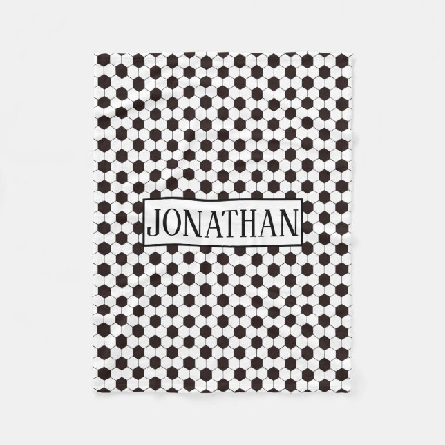 Couverture Polaire Football Enfants Football motif Football  (Devant)