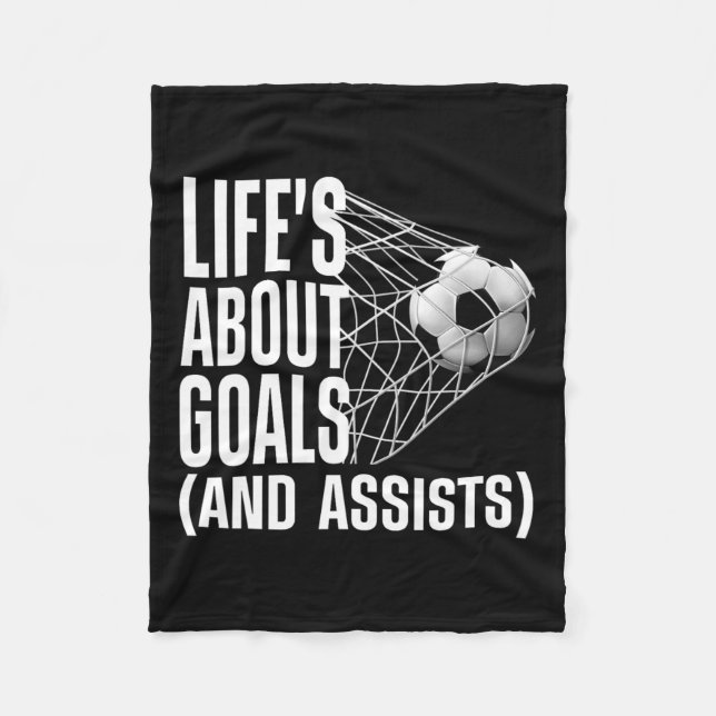 Couverture Polaire Football Pour Hommes Femmes Amateurs De Football J (Devant)