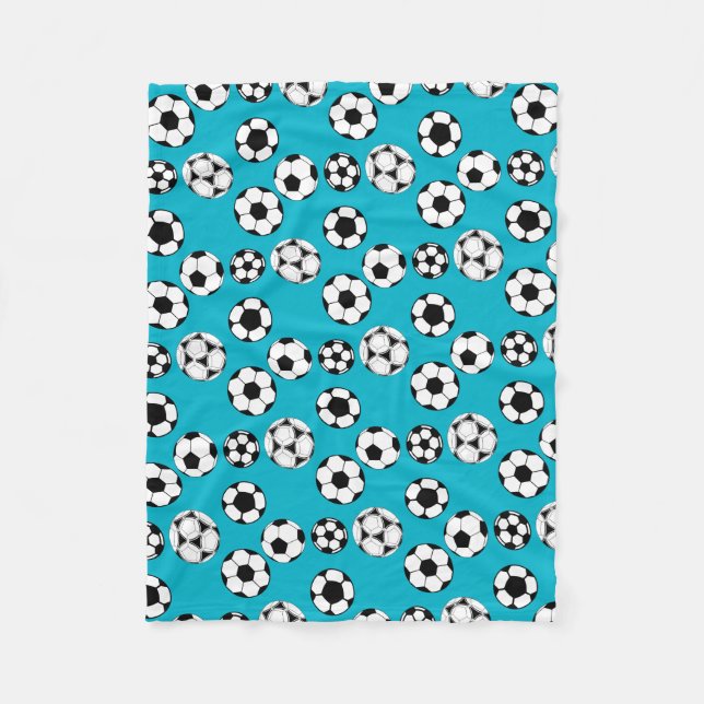 Couverture Polaire Footballeurs (Devant)
