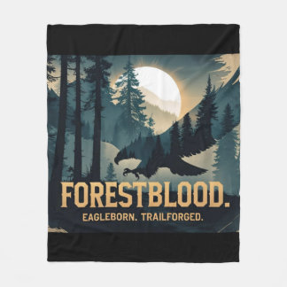 Couverture Polaire Forestblood – Espíritu Salvaje Nacido del Bosque