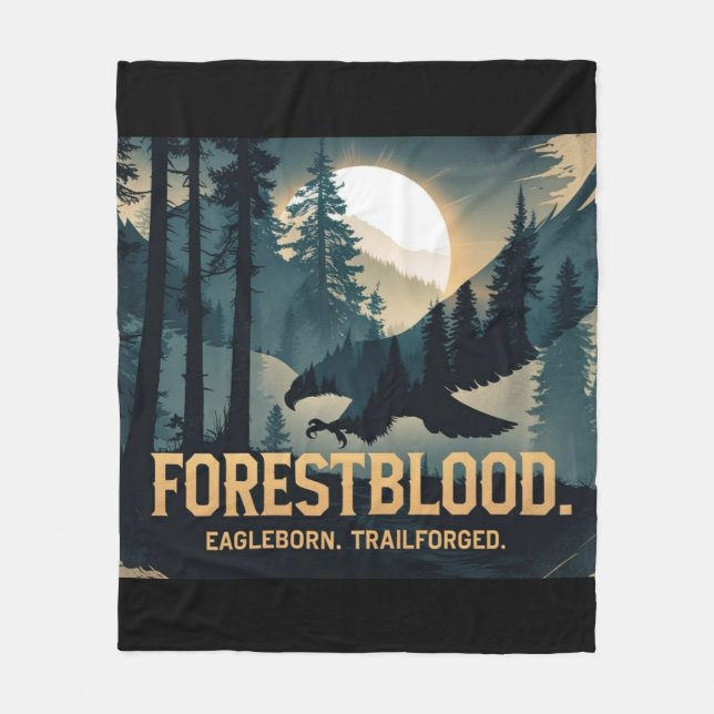 Couverture Polaire Forestblood – Espíritu Salvaje Nacido del Bosque (Devant)