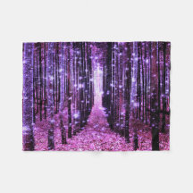 Forêt Magique Rose Violet