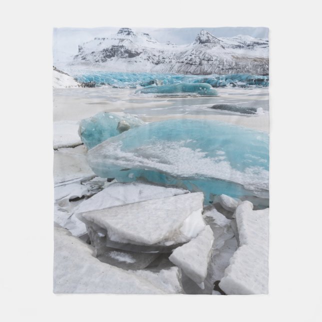 Couverture Polaire Formations glaciaires de glace en hiver (Devant)