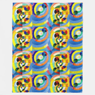 Couverture Polaire Formes couleur par Robert Delaunay