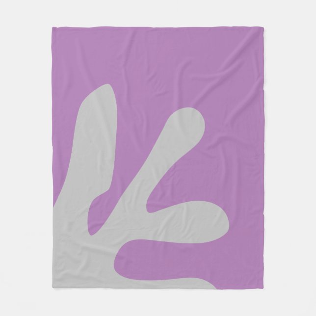 Couverture Polaire Formes d'art minimal moderne Abstrait (Devant)