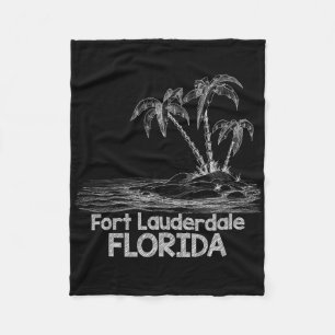 Couverture Polaire Fort Lauderdale Family Vacances Cruise Shirt Flori
