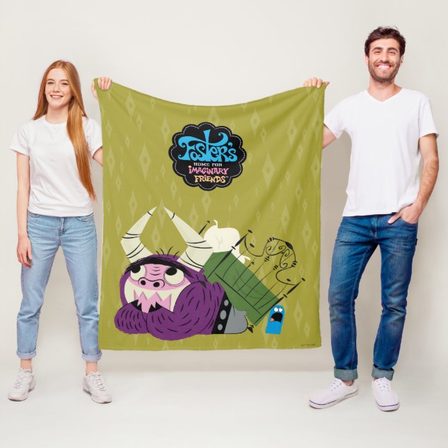 Couverture Polaire Foster's Home for Imaginary Friends | Sous lit (En situation)