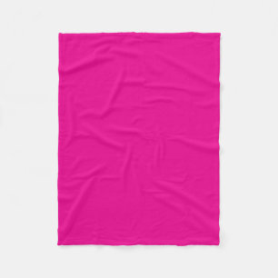 Couverture Polaire Foulard rose chaud