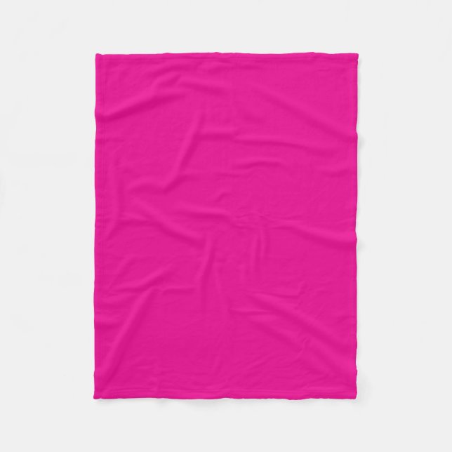 Couverture Polaire Foulard rose chaud (Devant)
