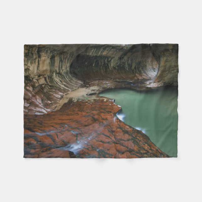 Couverture Polaire Fourche gauche | Parc national de Zion, Utah (Devant (Horizontal))