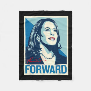 Couverture Polaire Foward Kamala Portrait