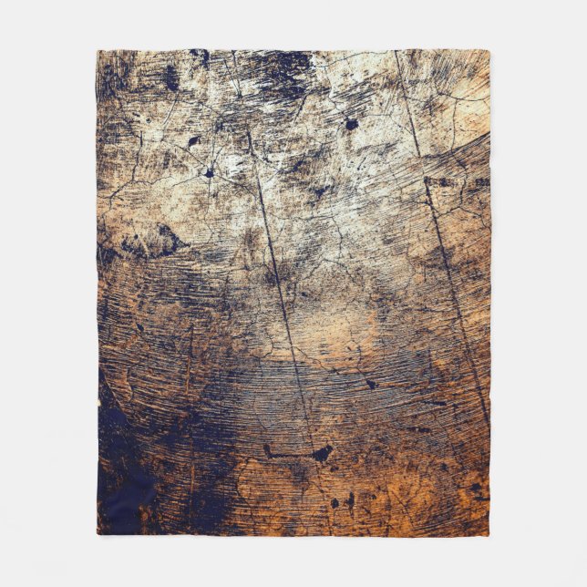 Couverture Polaire Fracture de détresse de grunge texture (Devant)
