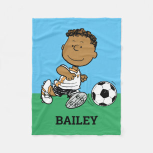 Couverture Polaire Franklin Jouer Au Football