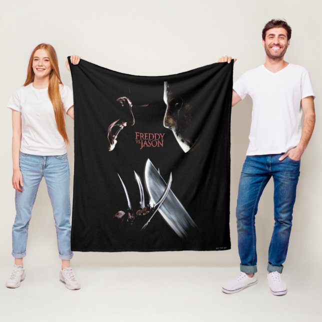 Couverture Polaire Freddy contre Jason | Affiche théâtrale (En situation)