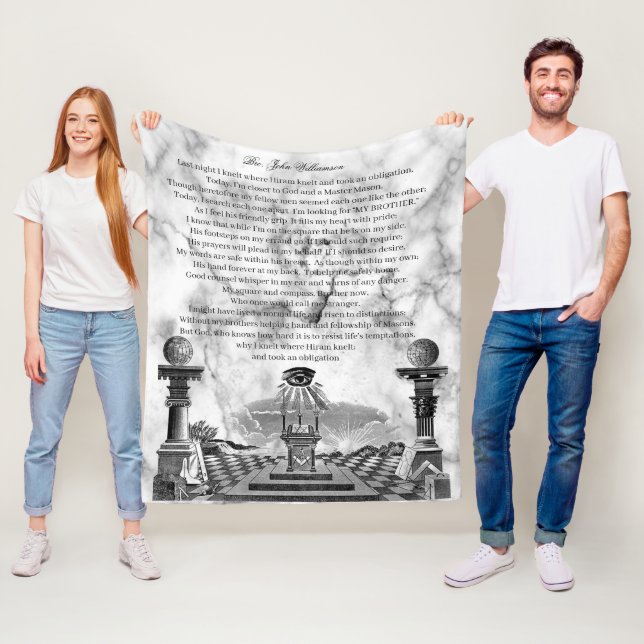 Couverture Polaire Freemason (En situation)