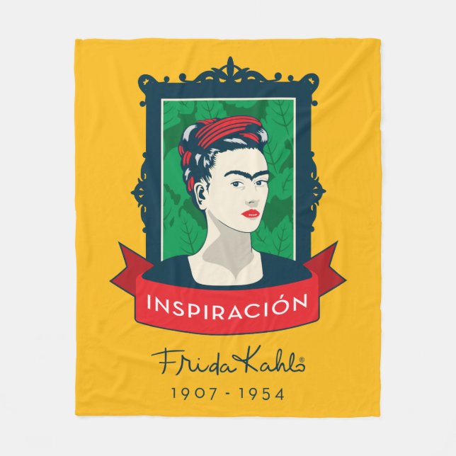Couverture Polaire Frida Kahlo | Inspiración (Devant)