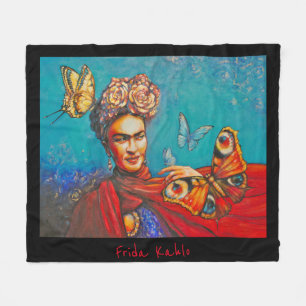 Couverture Polaire Frida Peinte Eve
