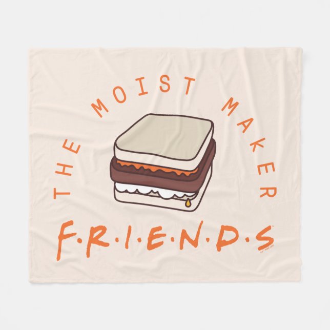 Couverture Polaire FRIENDS™ | Le Fabricant d'Humidité (Devant (Horizontal))