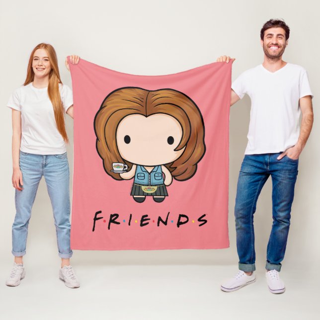 Couverture Polaire FRIENDS™ | Rachel Chibi (En situation)