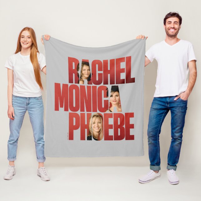 Couverture Polaire FRIENDS™ | Rachel, Monica & Phoebe (En situation)