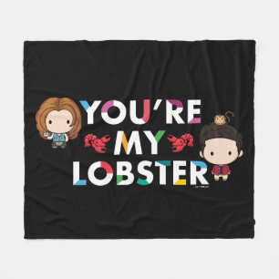 Couverture Polaire FRIENDS™   Ross & Rachel Lobster Chibi