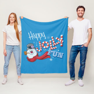 Couverture Polaire Frosty the Snowman™ | Joyeux Jolly Fun