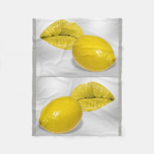 Couverture Polaire Fruit Kiss Citron