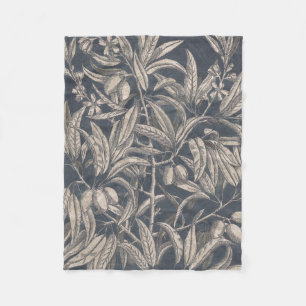 Couverture Polaire Fruit vintage et I floral