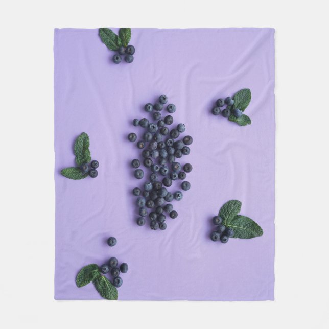 Couverture Polaire Fruits Et Légumes (Devant)