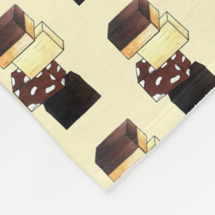 Couverture Polaire Fudge Stack Confection Confection Sucres de confis