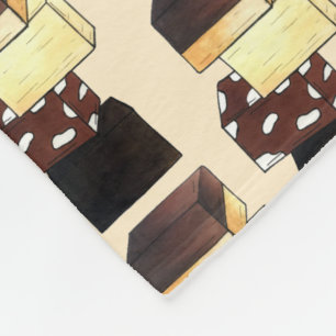 Couverture Polaire Fudge Stack Confection Confection Sucres de confis