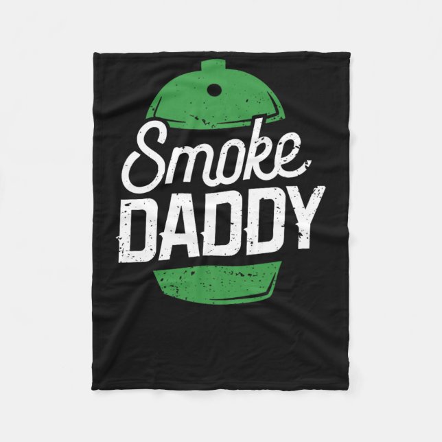 Couverture Polaire Fumée Papa Vert Oeuf Pitmaster Papa Bbq Grill (Devant)