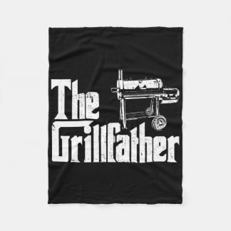 Couverture Polaire Fumeur de grillades et chef de grill Grillfather g