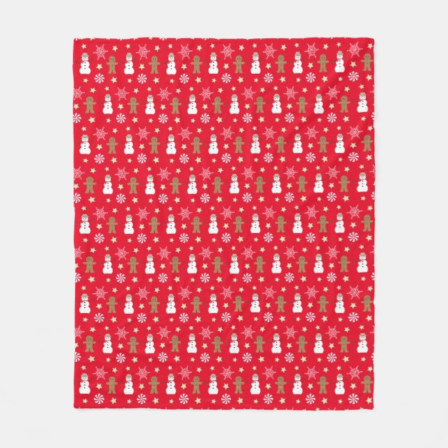 Couverture Polaire Fun and Fun Christmas (Devant)