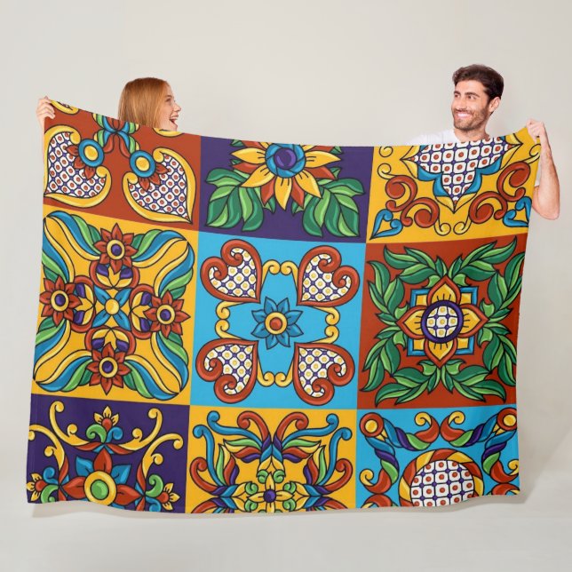 Couverture Polaire Fun Decor 60x80 Fleece Blanket (En situation)