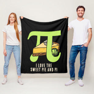 Couverture Polaire Fun I LOW PIE AND PI Day