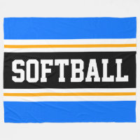 Fun SOFTBALL Bleu Bleu Bleu Noir rayures d'athléti