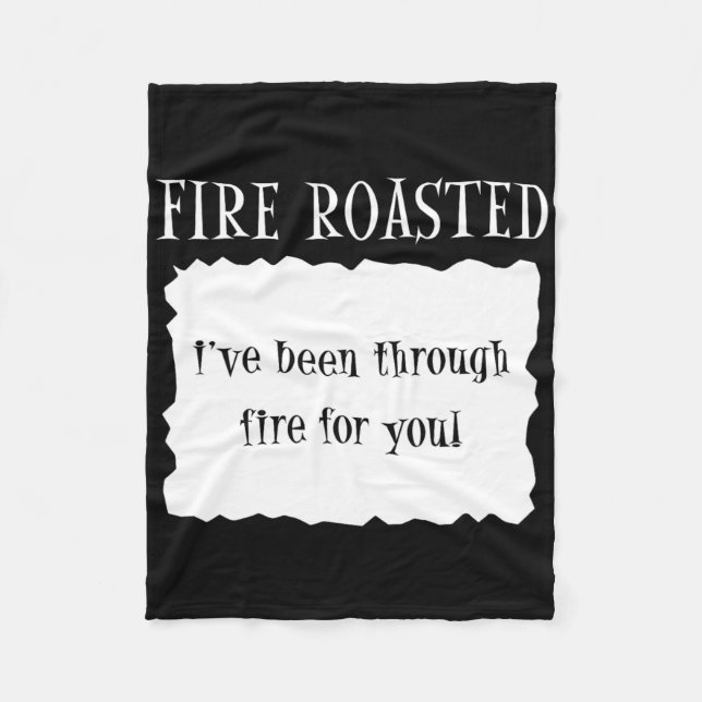 Couverture Polaire Fun Taco Sauce Group Costume d'Halloween Feu chaud (Devant)