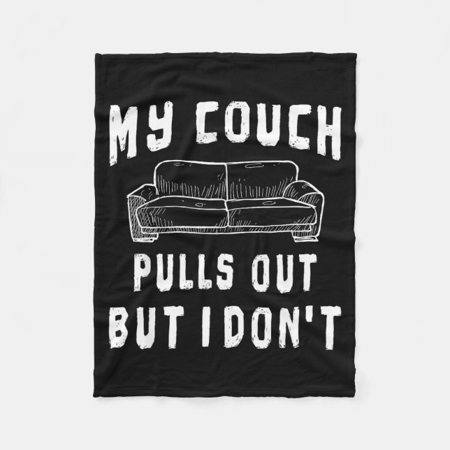 Couverture Polaire Funny Bachelor Party S Pull Out Mens Humor Sarcast (Devant)