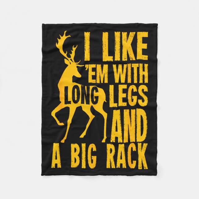 Couverture Polaire Funny Deer Hunting Quote Gift For Hunters  (Devant)