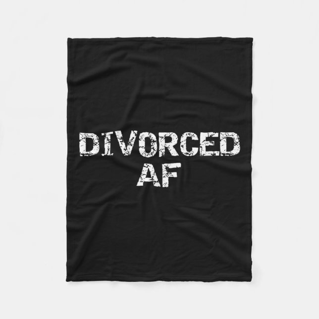 Couverture Polaire Funny Divorce Gag Gift For Men Happy Celebration D (Devant)