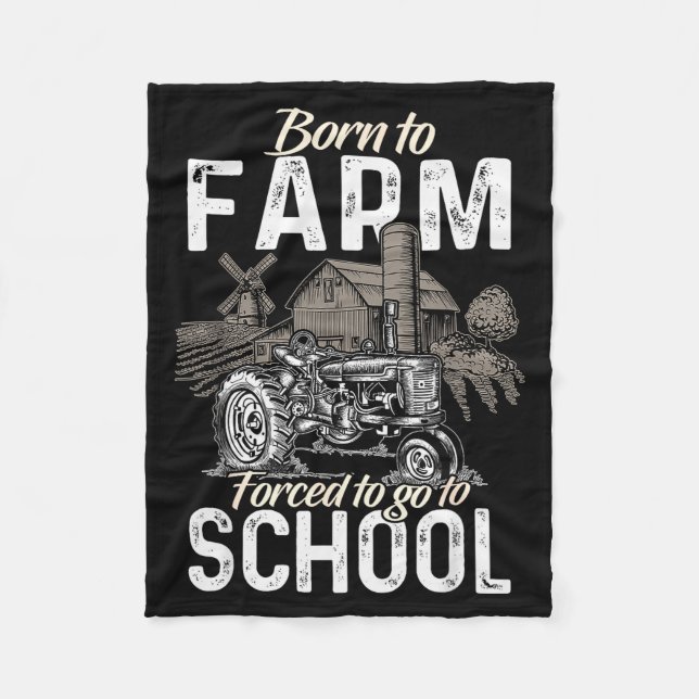 Couverture Polaire Funny Farmer Shirt Men Tractor Boys Tractor Lover  (Devant)