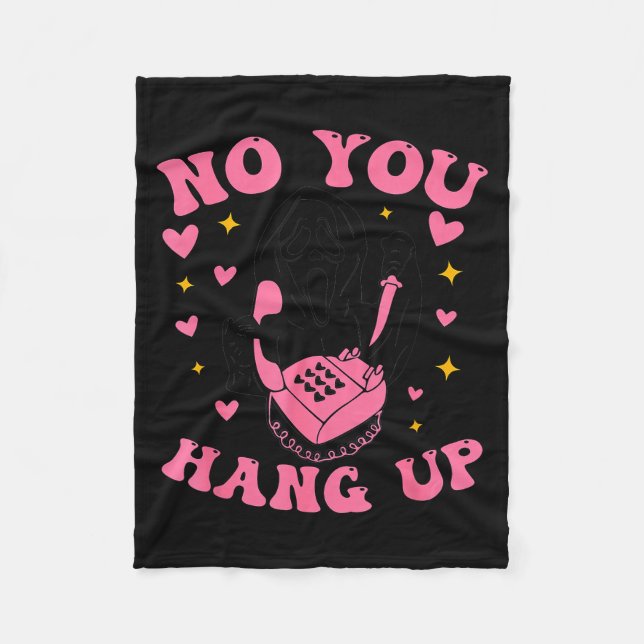 Couverture Polaire Funny Ghost Calling Halloween Y Costume No You Han (Devant)